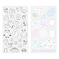 STICKER 2643 TWO SHEETS MONSTER