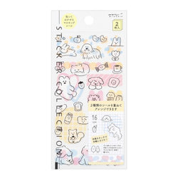 STICKER 2644 TWO SHEETS CUTE MOTIF