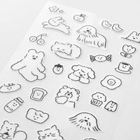 STICKER 2644 TWO SHEETS CUTE MOTIF