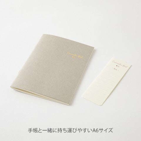 NOTEBOOK A6 COMMONPLACE BOOK GRAY