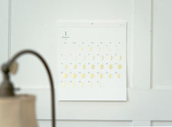 REPLUG MOON CALENDAR GOLD 2026 ENGLISH