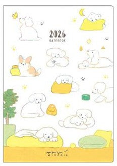 POCKET DIARY B6 DOG 2026