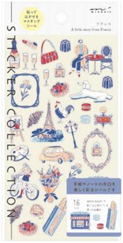 STICKER 2711 FRENCH MOTIFS