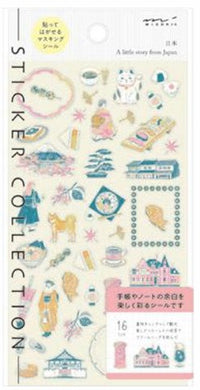 STICKER 2719 JAPANESE MOTIFS