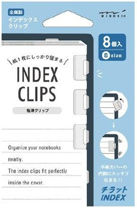 INDEX CLIPS CHIRATTO SILVER