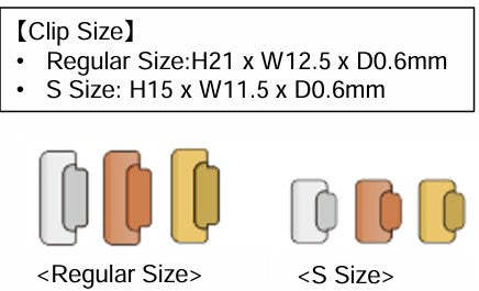 INDEX CLIPS CHIRATTO SILVER