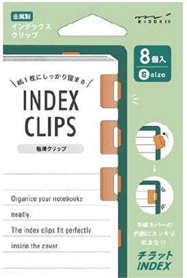 INDEX CLIPS CHIRATTO ORANGE