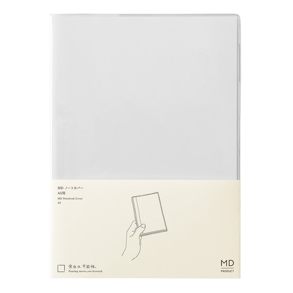 MD NOTEBOOK COVER A5 CLEAR A (35661006)