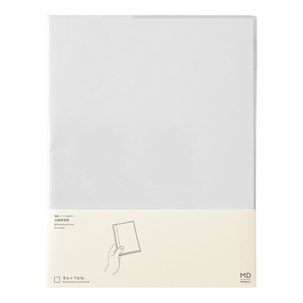 MD NOTEBOOK COVER A4 VIARANT CLEAR A (35663006)