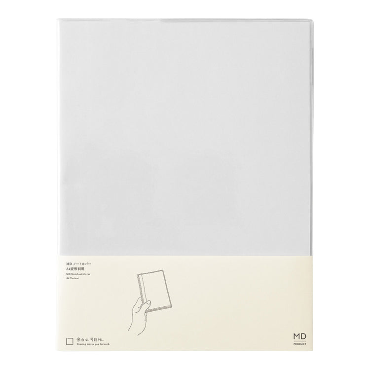 MD NOTEBOOK COVER A4 VIARANT CLEAR A (35663006)
