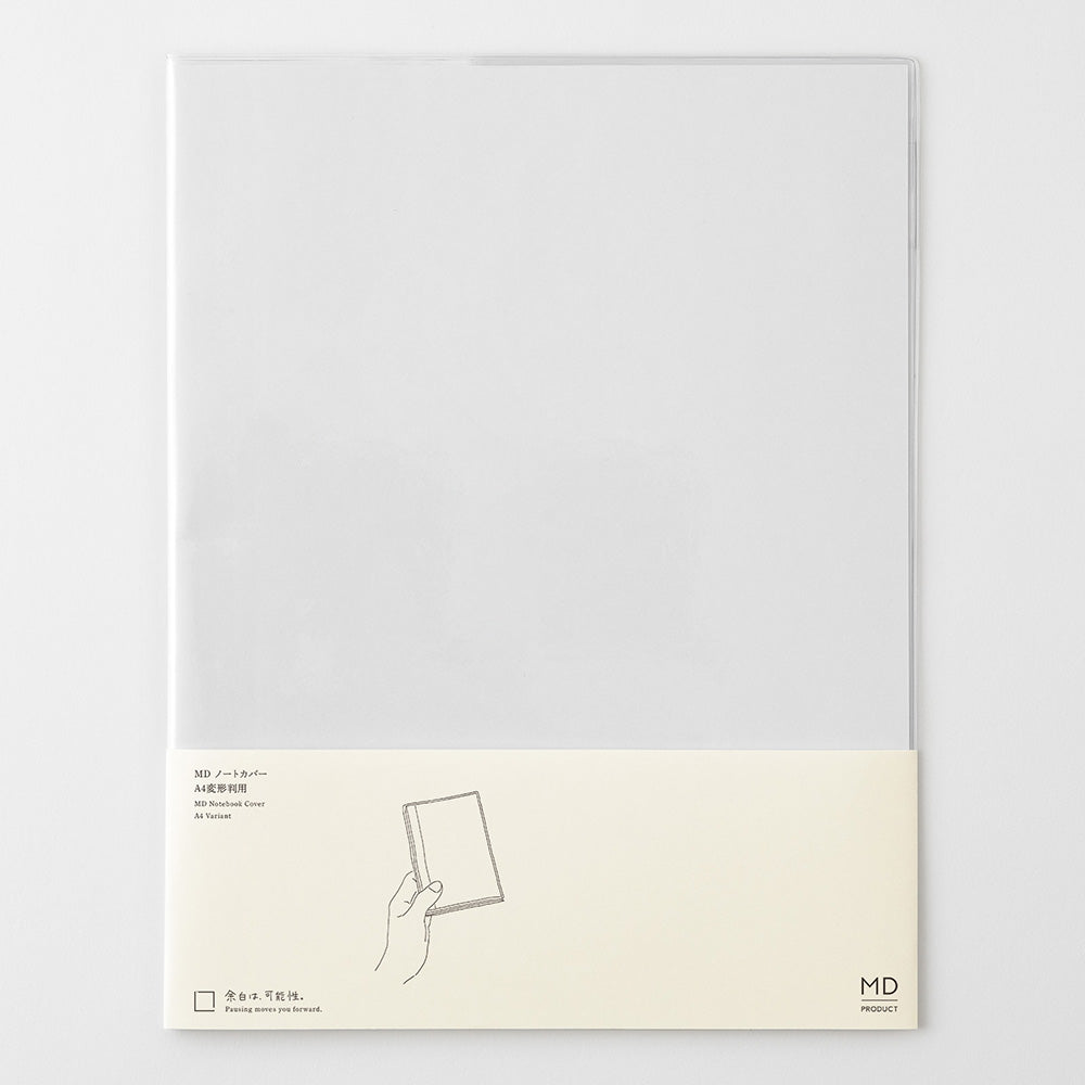 MD NOTEBOOK COVER A4 VIARANT CLEAR A (35663006)