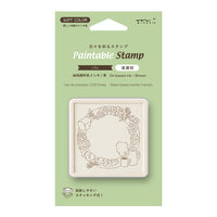 PAINTABLE STAMP PRE-INKED SOFT COLOR BREAD BROWN (35692006)