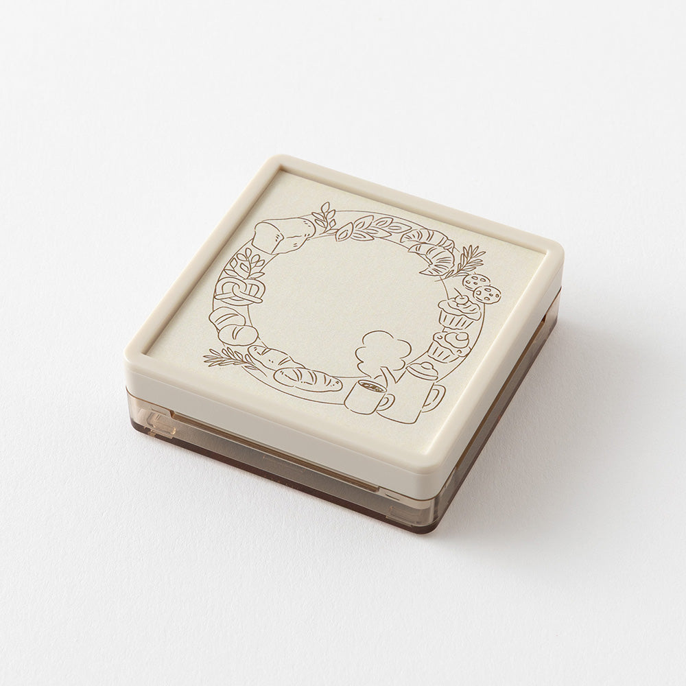 PAINTABLE STAMP PRE-INKED SOFT COLOR BREAD BROWN (35692006)