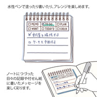 PAINTABLE STAMP PRE-INKED SOFT COLOR MEMO BROWN (35696006)