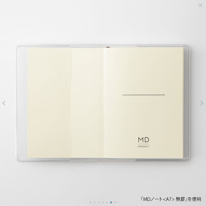 MD NOTEBOOK COVER A6 CLEAR A6 (35658006)