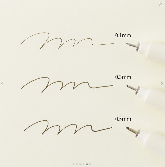 MD DRAWING PEN 0.1MM BLACK (38144006)