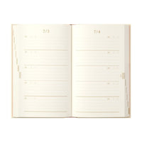 JOURNAL 5 YEARS EMBROIDERY FLOWER BEIGE