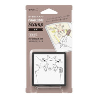 PAINTABLE STAMP PRE-INKED GOAT