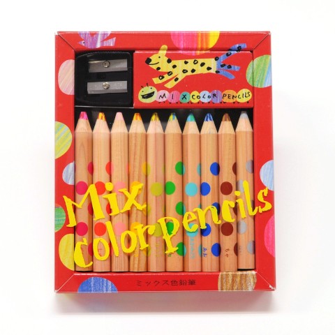 MIX COLOR PENCILS 10 COLORS