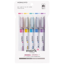 MARK+ DUAL TONE HIGHLIGHTER 5 COLOR SET