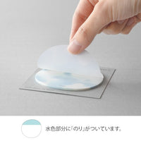 STICKY NOTES TRANSPARENCY SKY LIGHT BLUE