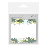 STICKY NOTES DIE-CUTTING LEAVES