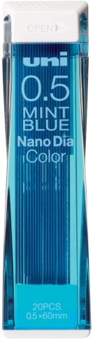COLOR MECHANICAL PENCIL LEAD NANO DIA 0.5MM MINT BLUE
