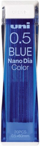 COLOR MECHANICAL PENCIL LEAD NANO DIA 0.5MM BLUE