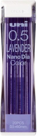 COLOR MECHANICAL PENCIL LEAD NANO DIA 0.5MM LAVENDER