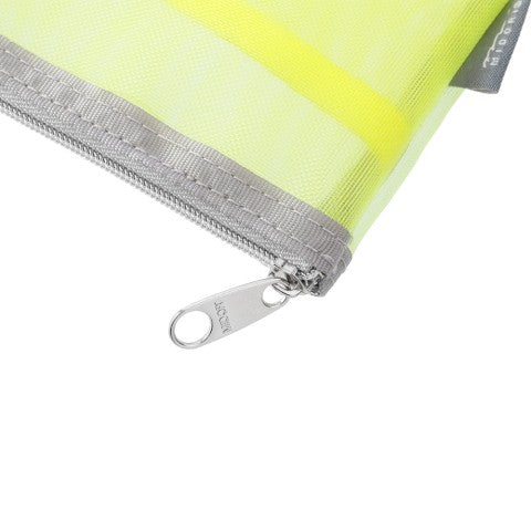 PEN & TOOL POUCH MESH YELLOW GREEN