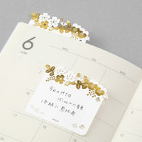 STICKY NOTES DIE-CUTTING FOIL STAMPING FLOWERS