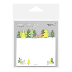 STICKY NOTES DIE-CUTTING FOREST