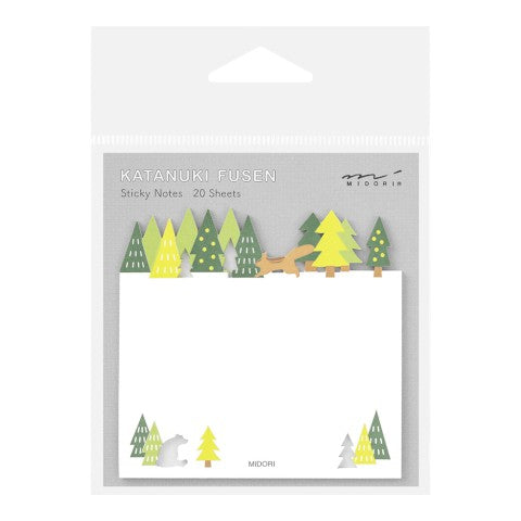 STICKY NOTES DIE-CUTTING FOREST