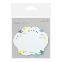 STICKY NOTES DIE-CUTTING BIRDS