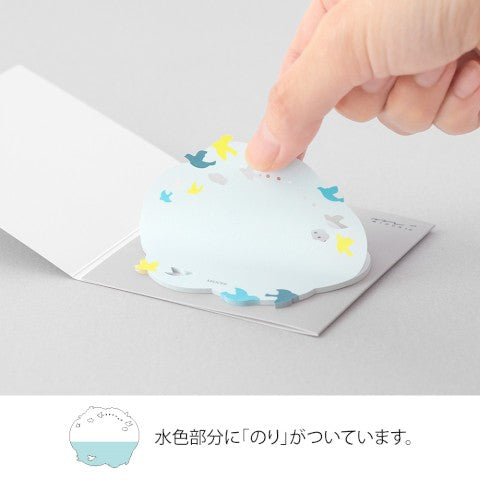STICKY NOTES DIE-CUTTING BIRDS