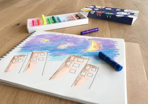 NEON CRAYON - 10 COLORS