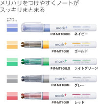 DUAL COLOR HIGHLIGHTER SET OF 5