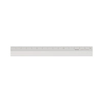 ALUMINUM RULER 15CM SILVER