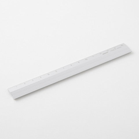 ALUMINUM RULER 15CM SILVER