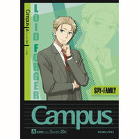 CAMPUS NOTEBOOK SPY FAMILY 7MM 5 DESIGNS PACK