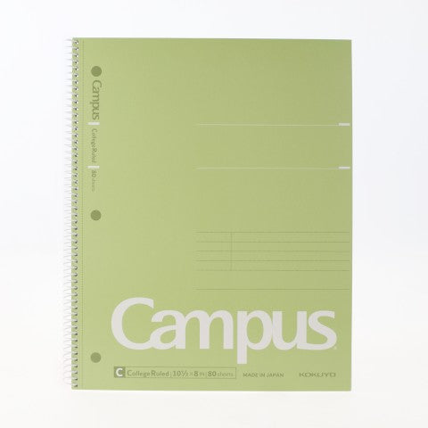 CAMPUS SPIRAL NOTEBOOK COLLEGE RULED 80 SHEETS 3 PACK