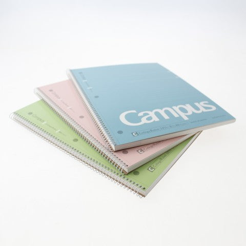 CAMPUS SPIRAL NOTEBOOK COLLEGE RULED 80 SHEETS 3 PACK