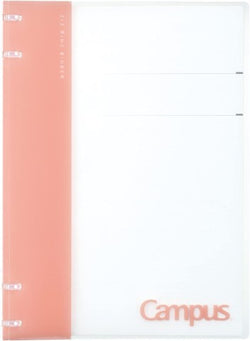 CAMPUS 2 X 2 RING NOTEBOOK BINDER B5 PINK