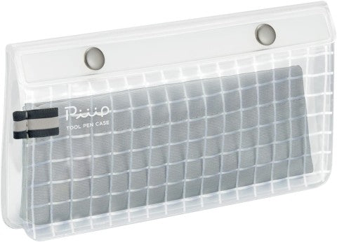 TOOL PEN CASE PIPE FLAT GREY