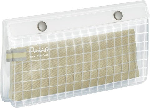 TOOL PEN CASE PIPE FLAT BEIGE