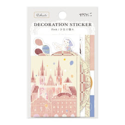 DECORATION STICKER 2663 PINK
