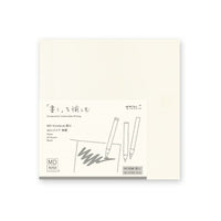 MD NOTEBOOK COTTON A5 SQUARE THICK BLANK