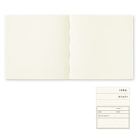 MD NOTEBOOK COTTON A5 SQUARE THICK BLANK