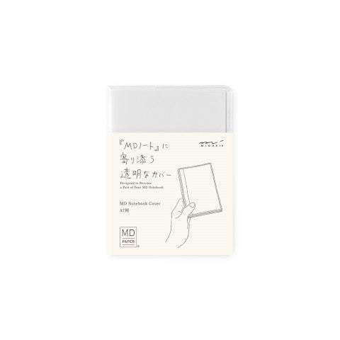 MD NOTEBOOK COVER A7 CLEAR