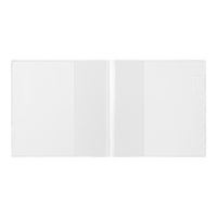 MD NOTEBOOK COVER A5 SQUARE CLEAR